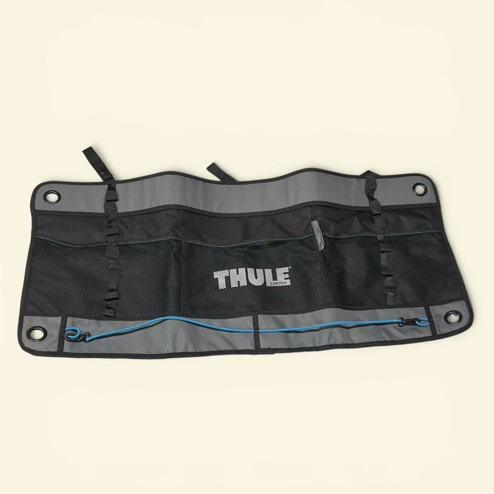 Thule Tepui Tabletop Tent Organizer Hanging Storage Pocket Panel Camping Black